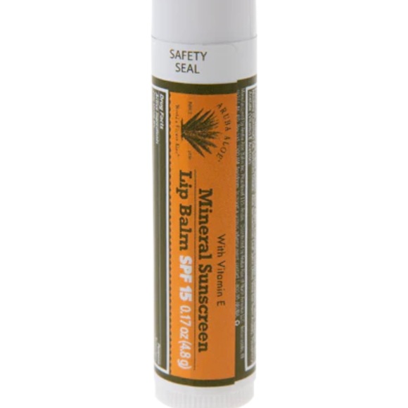 New- Aruba Aloe mineral sunscreen lip balm spf 15-  *5 for $25 sale!! - Picture 1 of 4